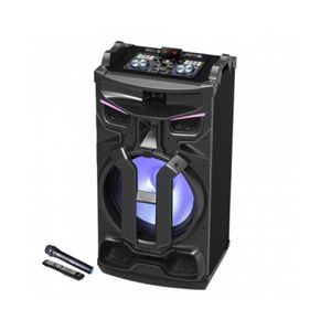 Parlante Karaoke 18 Dj Bt Fm Usb Mega Star