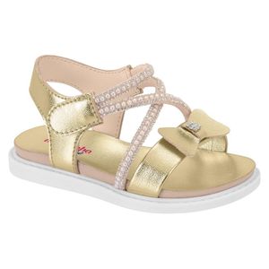 Sandalia Metalizado Dorado Molekinha