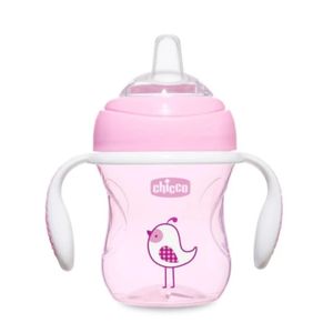 Vaso De Transición Rosa 200 Ml 4+ Pack 2 Chicco