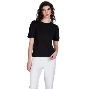 Remera m/c negro dama eclipse