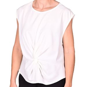 Blusa sin manga blanca femenino tiare