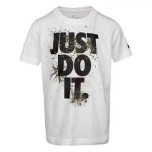 Remera Nike Blanco Wild Run Niño