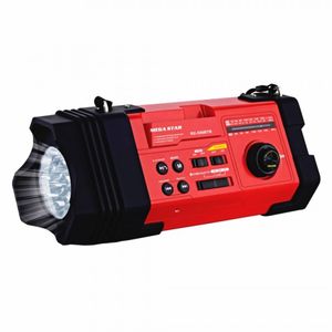 Parlante Hor C Bat/Bt/Usb/Radio/Linterna Mega Star