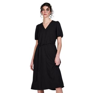 Vestido m/c negro dama woman