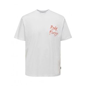 Remera blanco pink floyd only & sons