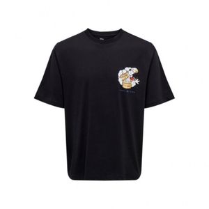 Remera negro mickey mouse only & sons