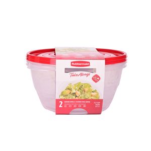 Take along bowl grande 3lts x 2 unidades rubbermai