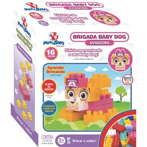 Brigada baby dog 16 pzas mercotoys