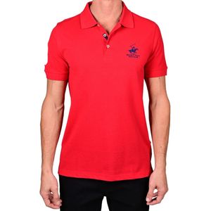 Polo M/C Rojo Liso Num. Hombre Beverly