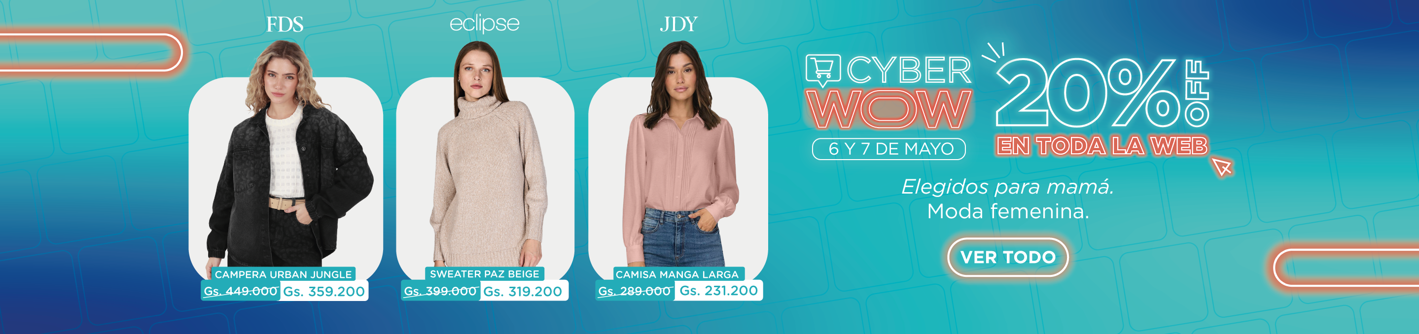Moda femenina CW