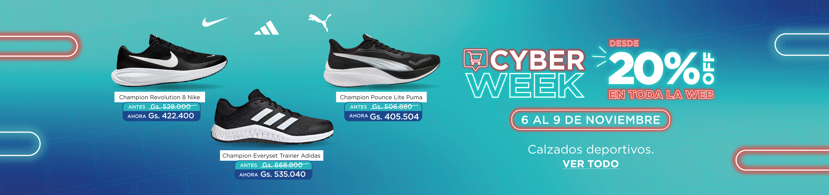 Calzados deportivos Hombre