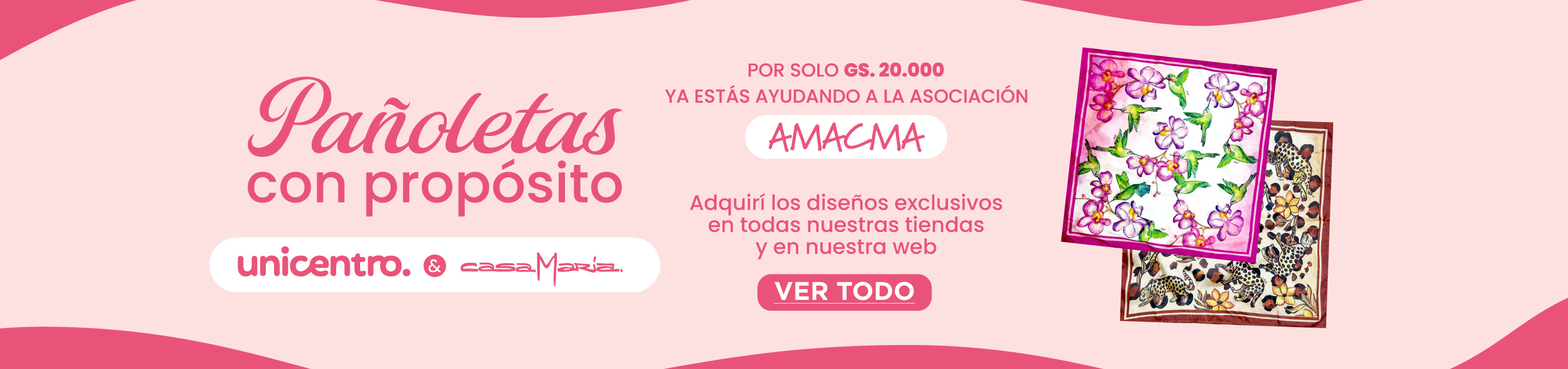 Octubre Rosa Pañoletas